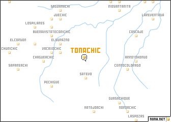 map of Tónachic