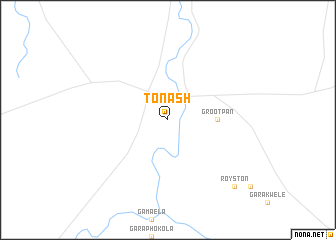 map of Tonash