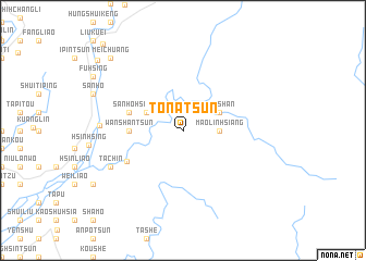 map of To-na-ts\