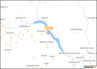 map of Tona