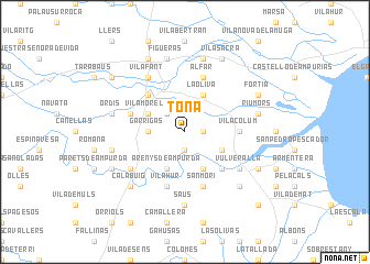 map of Toñá