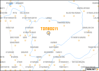 map of Tonbogyi