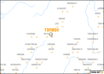 map of Tonbok