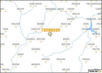 map of Ton Bouon