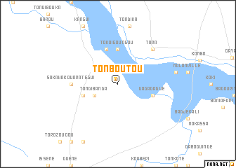 map of Tonboutou