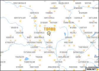 map of Tonbo