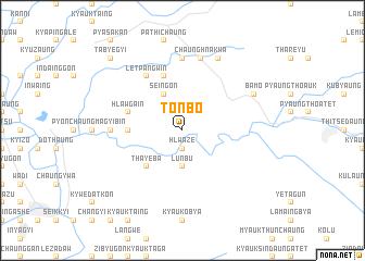 map of Tonbo