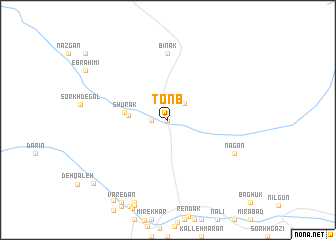 map of Tonb
