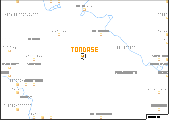 map of Tondase