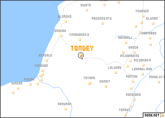 map of Tondey