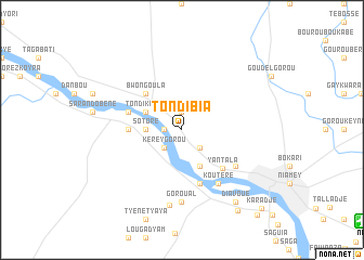 map of Tondi Bia