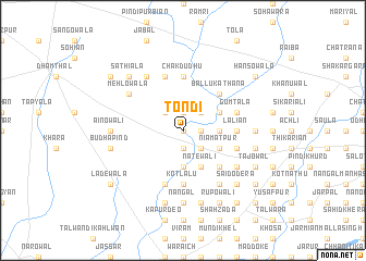 map of Tondi