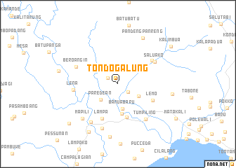 map of Tondogalung