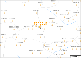 map of Tondola