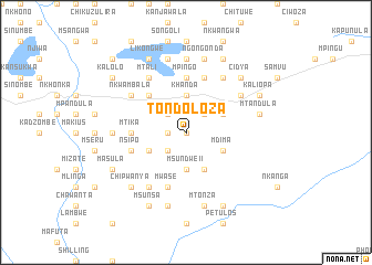 map of Tondoloza