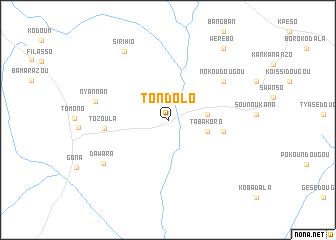 map of Tondolo