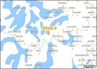 map of Tondolo