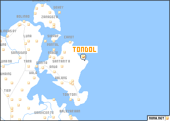 map of Tondol