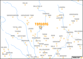 map of Tondong