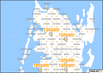 map of Tondoni