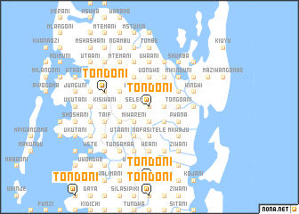 map of Tondoni