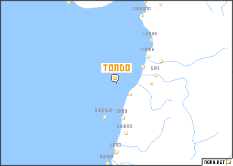 map of Tondo