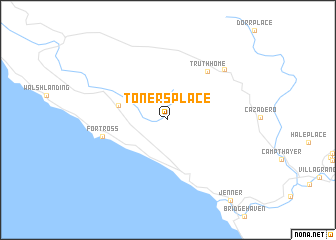 map of Toners Place