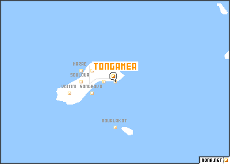 map of Tongaméa