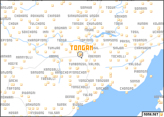 map of Tongam