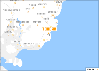 map of Tongam