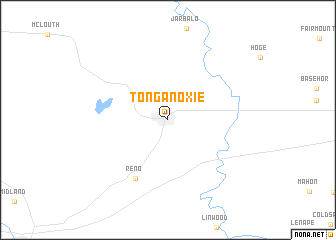 map of Tonganoxie