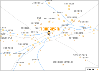 map of Tongarān