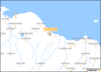 map of Tongas