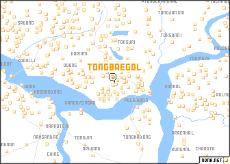 map of T\