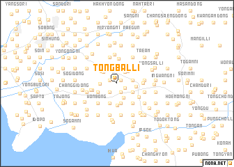 map of Tongbal-li