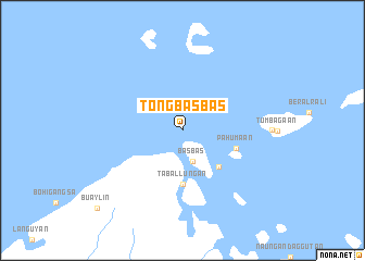 map of Tong Basbas