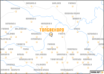 map of Tongbekoro