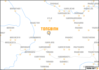 map of Tổng Bình