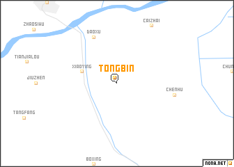 map of Tongbin