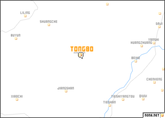 map of Tongbo
