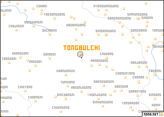 map of Tongbulchi