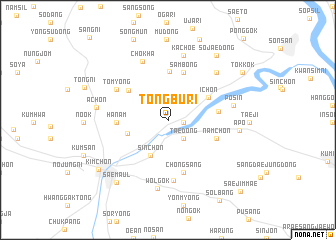 map of Tongbu-ri