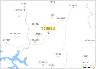 map of Tongbu