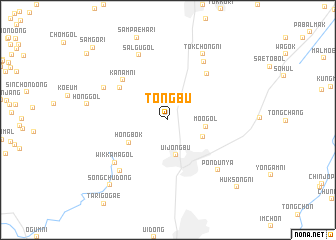 map of Tongbu