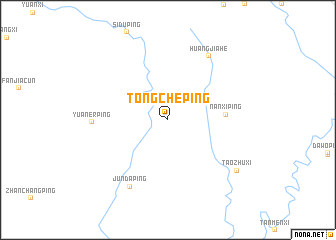 map of Tongcheping