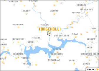 map of Tongch\