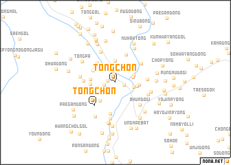 map of Tong-ch\