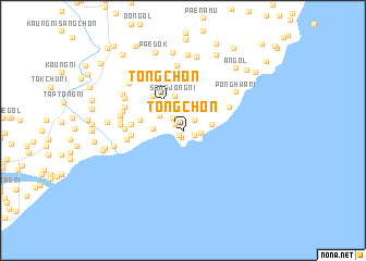 map of Tong-ch\