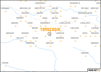 map of Tong Co Gié