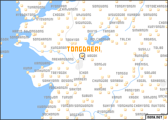 map of Tongdae-ri